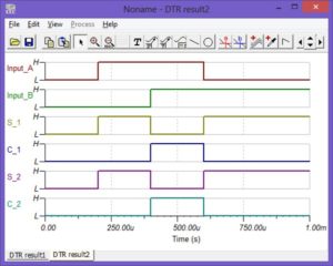 Digital Verilog Simulation, Verilog and VHDL Diagram